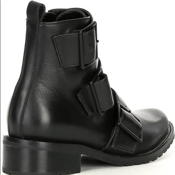 BLONDO CAMILA WATERPROOF LEATHER COMBAT BOOTS 7.5 - Picture 5 of 6